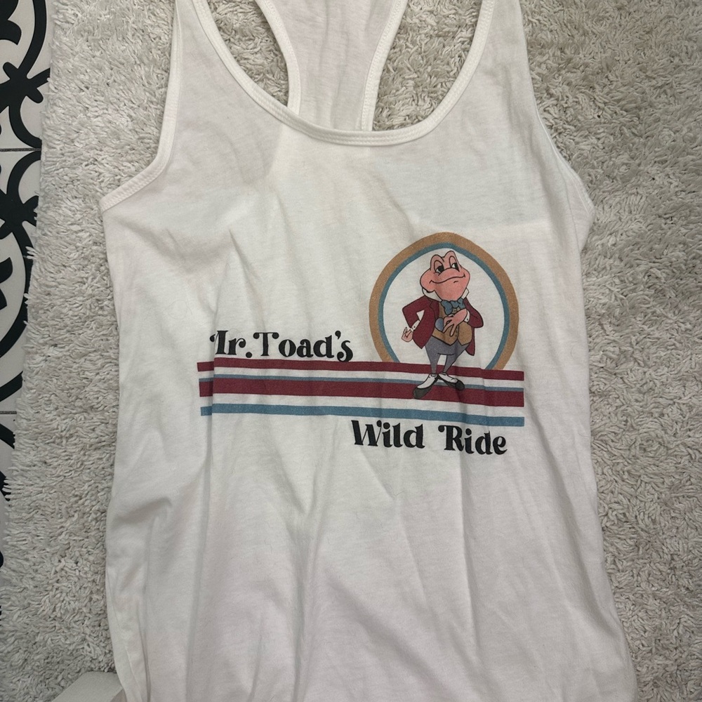 Mr. Toads Wild Ride Disney tank Size M